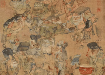 Cảnh lễ Đại Na trong tranh dân gian thời nhà Tống